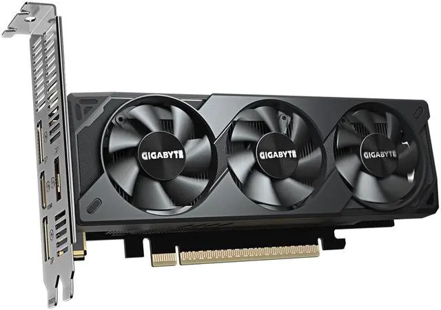 GIGABYTE Low Profile GeForce RTX 5060 8GB GDDR7 PCI Express 5 0 Low Profile Graphics Card GV N5060OC 8GL