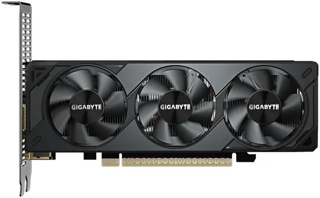 GIGABYTE Low Profile GeForce RTX 5050 8GB GDDR6 PCI Express 5 0 x8 Low Profile Graphics Card GV N5050OC 8GL