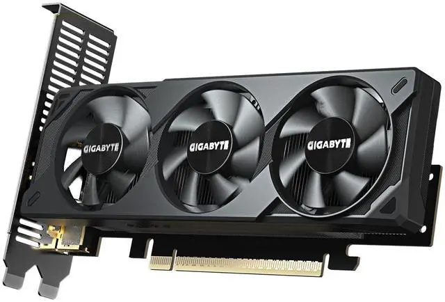 GIGABYTE Low Profile GeForce RTX 5050 8GB GDDR6 PCI Express 5 0 x8 Low Profile Graphics Card GV N5050OC 8GL