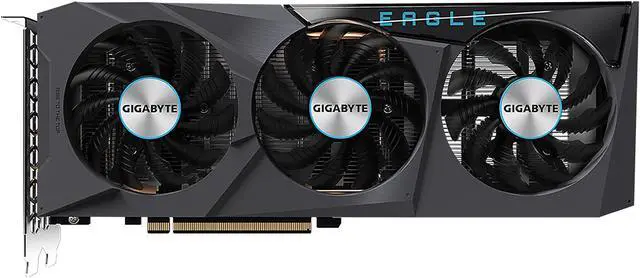 GIGABYTE Radeon RX 6600 EAGLE 8G Graphics Card  WINDFORCE 3X Cooling System  8GB 128 bit GDDR6  GV R66EAGLE 8GD Video Card