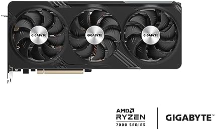 GIGABYTE Radeon RX 7700 XT Gaming OC 12G Graphics Card  3X WINDFORCE Fans 12GB 192 bit GDDR6  GV R77XTGAMING OC 12GD Video Card