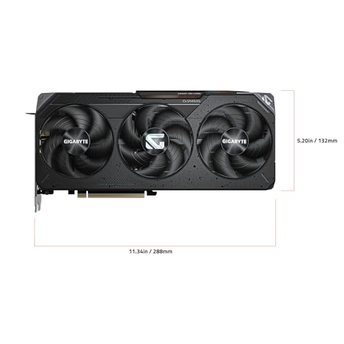 GIGABYTE Radeon RX 9070 XT Gaming OC 16G Graphics Card  PCIe 5 0  16GB GDDR6  GV R9070XTGAMING OC 16GD Video Card