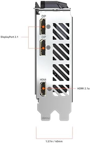 GIGABYTE Radeon RX 9060 XT Gaming OC 8G Graphics Card  PCIe 5 0  8GB GDDR6  GV R9060XTGAMING OC 8GD Video Card