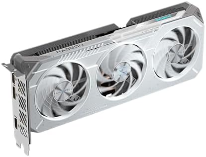 GIGABYTE Radeon  RX 9060 XT Gaming OC ICE 16G Graphics Card  16GB GDDR6  128 bit  PCIe 5 0  HDMI/DP 2 1  2 Slot  Hawk Fan  Server Grade Thermal Gel  Reinforced Structure