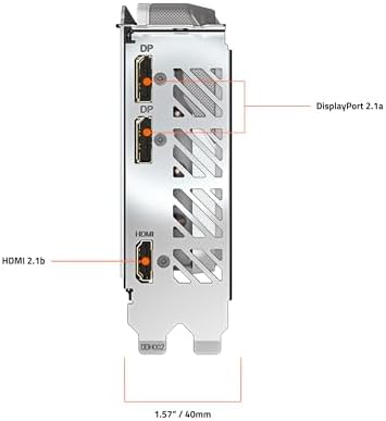 GIGABYTE Radeon  RX 9060 XT Gaming OC ICE 16G Graphics Card  16GB GDDR6  128 bit  PCIe 5 0  HDMI/DP 2 1  2 Slot  Hawk Fan  Server Grade Thermal Gel  Reinforced Structure