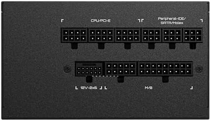 GIGABYTE UD1000GM PG5 V2 1000W 80 Plus Gold Certified   PCIe5 1 Ready   ATX3 1   Fully Modular Power Supply  UD1000GM PG5 V2