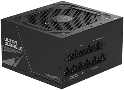 GIGABYTE UD1000GM PG5 V2 1000W 80 Plus Gold Certified   PCIe5 1 Ready   ATX3 1   Fully Modular Power Supply  UD1000GM PG5 V2