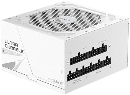 GIGABYTE UD750GM PG5 V2 ICE   750W 80 Plus Platinum Certified   PCIe5 1 Ready   ATX3 1   Fully Modular Power Supply  GP UD750GM PG5 ICE 