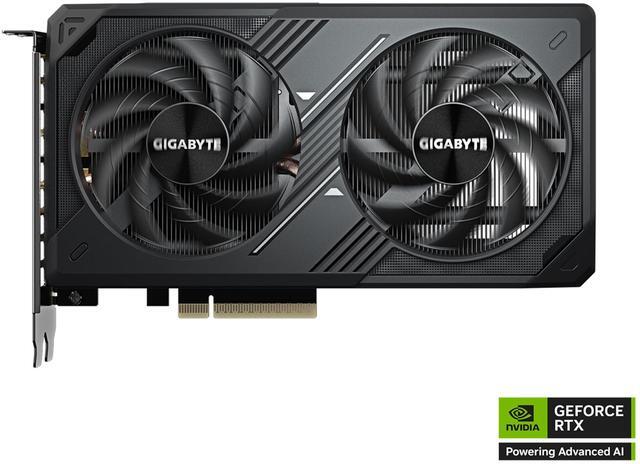 GIGABYTE WINDFORCE GeForce RTX 5060 8GB GDDR7 PCI Express 5 0 ATX Graphics Card GV N5060WF2OC 8GD