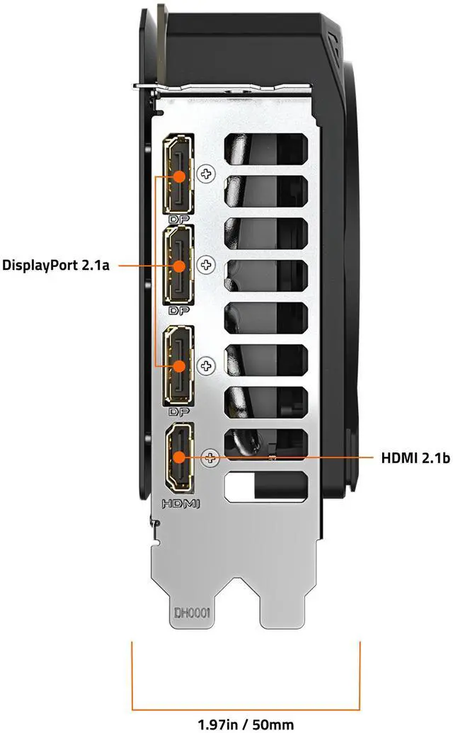 Tarjeta gráfica GIGABYTE WINDFORCE GeForce RTX 5080 de 16 GB GDDR7 PCI Express 5.0 x16 ATX SFF GV-N5080WF3-16GD