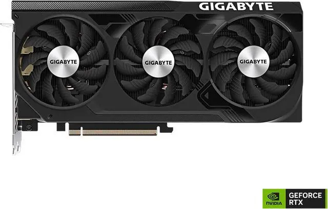 GIGABYTE WINDFORCE GeForce RTX 4070 12GB GDDR6X PCI Express 4 0 x16 ATX Graphics Card GV N4070WF3OC 12GD