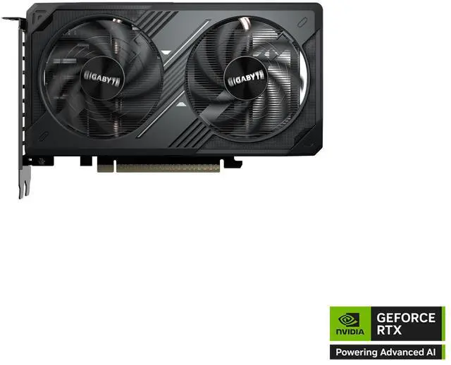 GIGABYTE WINDFORCE GeForce RTX 5050 8GB GDDR6 PCI Express 5 0 x8 ATX Graphics Card GV N5050WF2OC 8GD