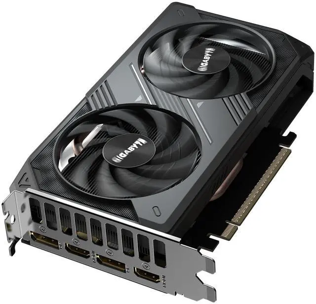 GIGABYTE WINDFORCE GeForce RTX 5050 8GB GDDR6 PCI Express 5 0 x8 ATX Graphics Card GV N5050WF2OC 8GD