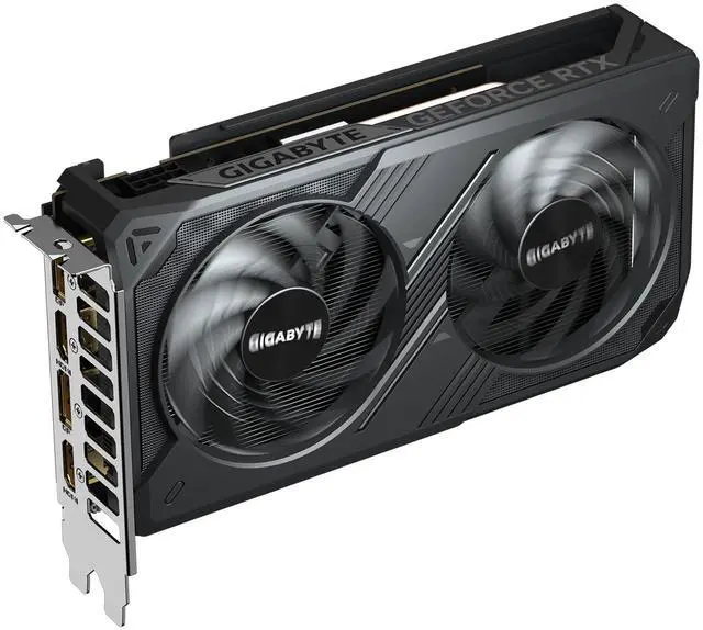 GIGABYTE WINDFORCE GeForce RTX 5050 8GB GDDR6 PCI Express 5 0 x8 ATX Graphics Card GV N5050WF2OC 8GD