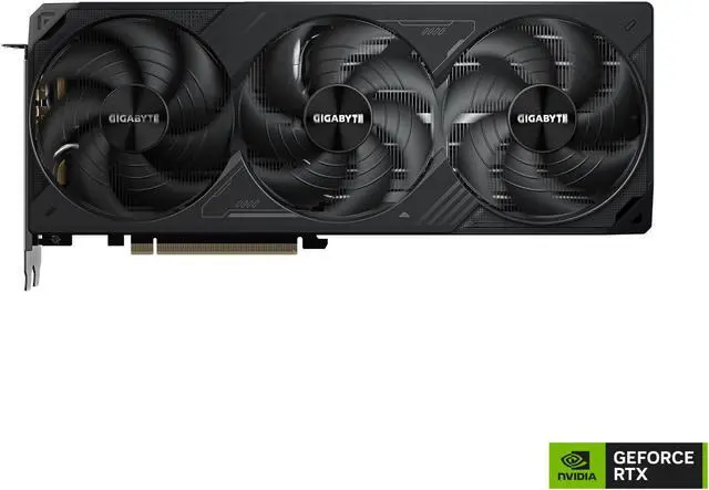 GIGABYTE WINDFORCE GeForce RTX 5080 16GB GDDR7 PCI Express 5 0 Graphics Card GV N5080WF3OC 16GD