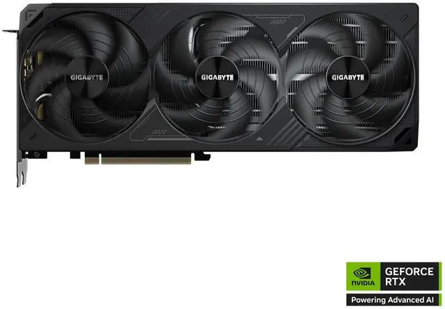 GIGABYTE WINDFORCE GeForce RTX 5080 16GB GDDR7 PCI Express 5 0 x16 ATX SFF Graphics Card GV N5080WF3 16GD