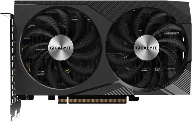 GIGABYTE WINDFORCE OC GeForce RTX 3060 12GB GDDR6 PCI Express 4 0 x16 ATX Graphics Card GV N3060WF2OC 12GD REV2 0