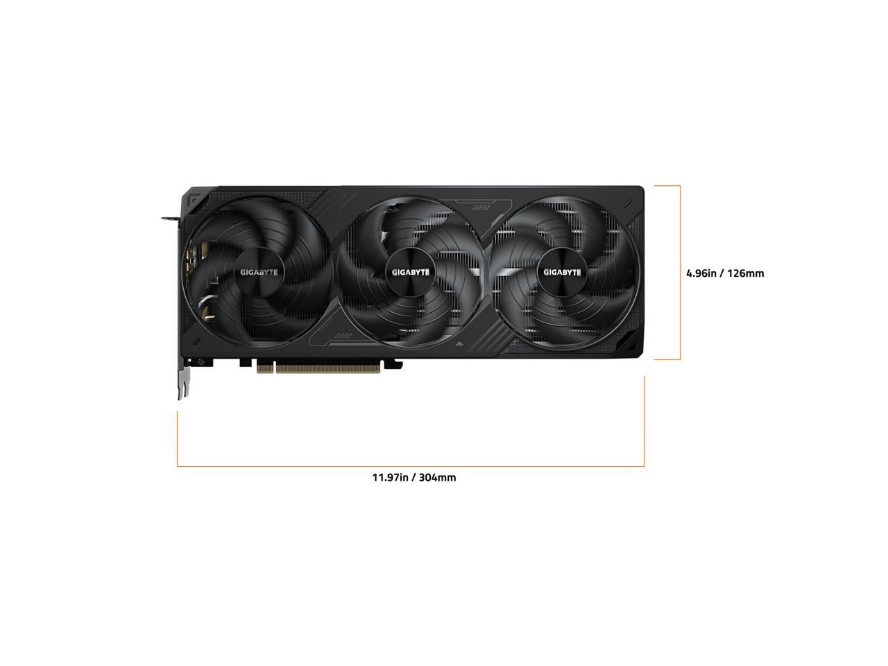 GIGABYTE WindForce GeForce RTX 5070 Ti 16GB GDDR7 PCI Express 5 0 ATX Graphics Card GV N507TWF3 16GD