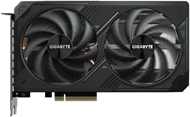 GIGABYTE WindForce GeForce RTX 5060 Ti 16GB GDDR7 PCI Express 5 0 x8 ATX Graphics Card GV N506TWF2OC 16GD