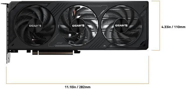 GIGABYTE WindForce GeForce RTX 5070 12GB GDDR7 PCI Express 5 0 ATX Graphics Card GV N5070WF3OC 12GD