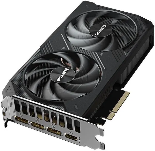 GIGABYTE WindForce GeForce RTX 5060 Ti 16GB GDDR7 PCI Express 5 0 x8 ATX Graphics Card GV N506TWF2OC 16GD