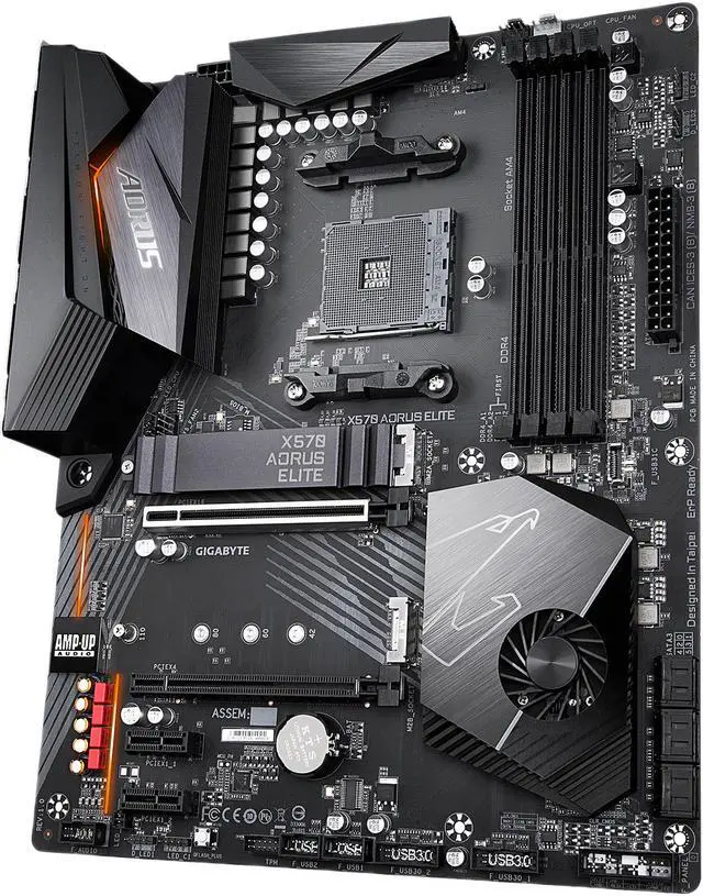 GIGABYTE X570 AORUS ELITE AMD Ryzen 3000 PCIe 4 0 SATA 6Gb/s USB 3 2 AMD X570 ATX Motherboard