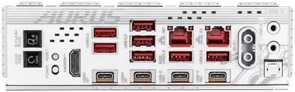 GIGABYTE X870E AORUS Master X3D ICE AMD AM5 LGA 1718 ATX Motherboard  Supports AMD Ryzen 9000/8000/7000 Series Processors  DDR5  18 2 2 Power Phase  5X M 2  PCIe 5 0  WIFI7  10GbE  5 Year Warranty