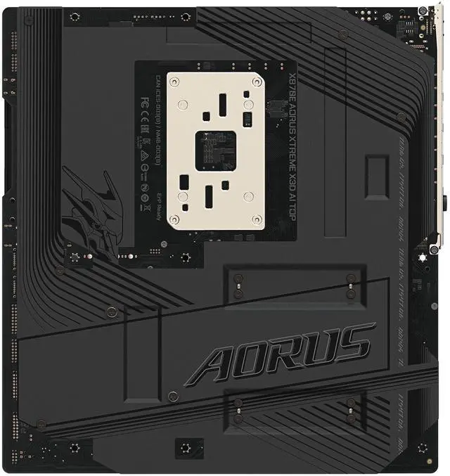 GIGABYTE X870E AORUS XTREME X3D AI TOP AMD AM5 LGA 1718  E ATX  Supports AMD Ryzen 9000/8000/7000 Series Processors  DDR5  24 2 2 Total Power Phase  5x M 2  PCIe 5 0  USB4 Type C  WIFI7  Dual 10GbE  PCIe EZ Latch  Duo  5 Year Warranty