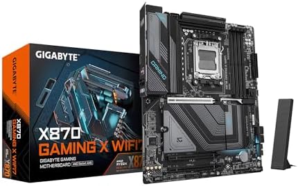 GIGABYTE X870 AORUS Elite WIFI7 AMD AM5 LGA 1718 Motherboard  ATX  DDR5  4X M 2  PCIe 5 0  USB4  WIFI7  2 5GbE LAN  EZ Latch  5 Year Warranty