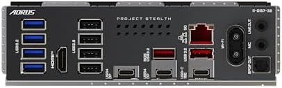 GIGABYTE X870 AORUS Stealth Reverse Connect ATX Motherboard  Support AMD Socket AM5 Processors  DDR5  16 2 2 Power Phase  4X M 2  PCIe 5 0  USB4  WIFI7  5GbE  PCIe EZ Latch Plus  5 Year Warranty