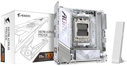 GIGABYTE X870 AORUS Stealth Reverse Connect ATX Motherboard  Support AMD Socket AM5 Processors  DDR5  16 2 2 Power Phase  4X M 2  PCIe 5 0  USB4  WIFI7  5GbE  PCIe EZ Latch Plus  5 Year Warranty