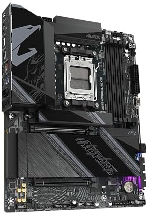 GIGABYTE X870 AORUS Elite X3D AMD AM5 ATX Motherboard  Supports AMD Ryzen 9000/8000/7000 Series  DDR5  16 2 2 Power Phase  4X M 2  PCIe 5 0  USB4  WIFI7  5 GbE  PCIe EZ Latch Plus  5 Year Warranty
