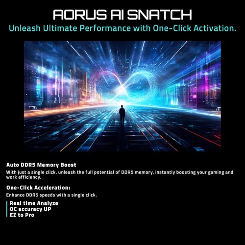 GIGABYTE X870 Gaming WIFI6 AMD AM5 LGA 1718 Motherboard  ATX  DDR5  3X M 2  PCIe 5 0  USB4  WiFi 6  2 5GbE LAN  EZ Latch  5 Year Warranty