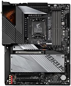 GIGABYTE Z690 AORUS Ultra  LGA 1700/ Intel Z690/ ATX/ DDR5/ Quad M 2/ PCIe 5 0/ USB 3 2 Gen2X2/ Type C/WiFi 6/2 5GbE LAN/Gaming Motherboard 