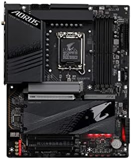 GIGABYTE Z790 AORUS Elite AX  LGA 1700/ Intel Z790/ ATX/ DDR5/ Quad M 2/ PCIe 5 0/ USB 3 2 Gen2X2 Type C/Intel WiFi 6E/ 2 5GbE LAN/Q Flash Plus/PCIe EZ Latch/Gaming Motherboard 