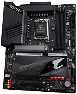 GIGABYTE Z790 AORUS Elite AX  LGA 1700/ Intel Z790/ ATX/ DDR5/ Quad M 2/ PCIe 5 0/ USB 3 2 Gen2X2 Type C/Intel WiFi 6E/ 2 5GbE LAN/Q Flash Plus/PCIe EZ Latch/Gaming Motherboard 