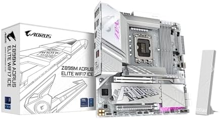 GIGABYTE Z790 AORUS Elite AX  LGA 1700/ Intel Z790/ ATX/ DDR5/ Quad M 2/ PCIe 5 0/ USB 3 2 Gen2X2 Type C/Intel WiFi 6E/ 2 5GbE LAN/Q Flash Plus/PCIe EZ Latch/Gaming Motherboard 