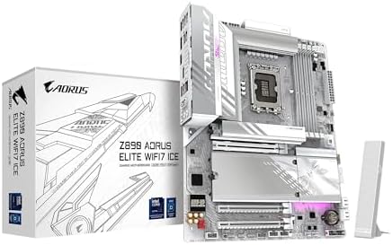 GIGABYTE Z790 AORUS Elite AX  LGA 1700/ Intel Z790/ ATX/ DDR5/ Quad M 2/ PCIe 5 0/ USB 3 2 Gen2X2 Type C/Intel WiFi 6E/ 2 5GbE LAN/Q Flash Plus/PCIe EZ Latch/Gaming Motherboard 