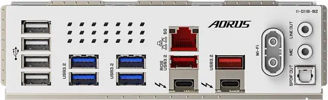 GIGABYTE Z890 AORUS PRO ICE Ultra Core  Series 2  LGA 1851  ATX  DDR5  5x M 2  PCIe 5 0  Thunderbolt 4  WIFI7  5GbE LAN  EZ Latch
