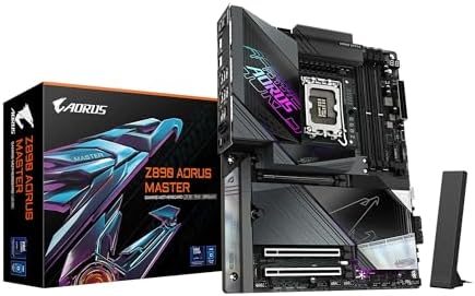 GIGABYTE Z890 AORUS PRO ICE Intel Core Ultra  Series 2  LGA 1851 Motherboard  ATX  DDR5  5X M 2  PCIe 5 0  Thunderbolt 4  WIFI7  5GbE LAN  EZ Latch