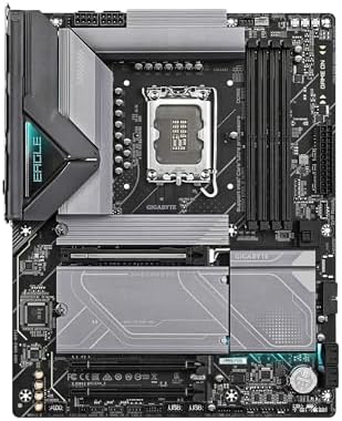 GIGABYTE Z890 Eagle WIFI7 Intel Core Ultra  Series 2  LGA 1851 Motherboard  ATX  DDR5  4X M 2  PCIe 5 0  USB4  WIFI7  2 5GbE LAN  EZ Latch