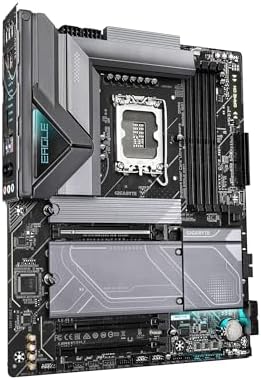 GIGABYTE Z890 Eagle WIFI7 Intel Core Ultra  Series 2  LGA 1851 Motherboard  ATX  DDR5  4X M 2  PCIe 5 0  USB4  WIFI7  2 5GbE LAN  EZ Latch