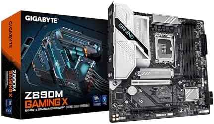GIGABYTE Z890 Eagle WIFI7 Intel Core Ultra  Series 2  LGA 1851 Motherboard  ATX  DDR5  4X M 2  PCIe 5 0  USB4  WIFI7  2 5GbE LAN  EZ Latch