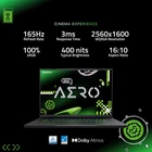 GIGABYTE   AERO X16   Copilot  PC   16" 2560 1600 WQXGA AMD Ryzen Al 7 350