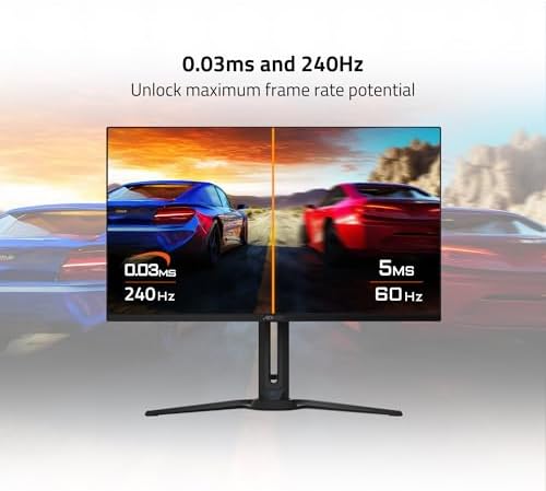 GIGABYTE   AORUS FO32U2 32 QD OLED Gaming Monitor   UHD 3840x2160 240Hz   0 03ms GTG   AMD FreeSync Premium Pro   Type C KVM   HDMI  DP  Type C   Height Adjustable   Black