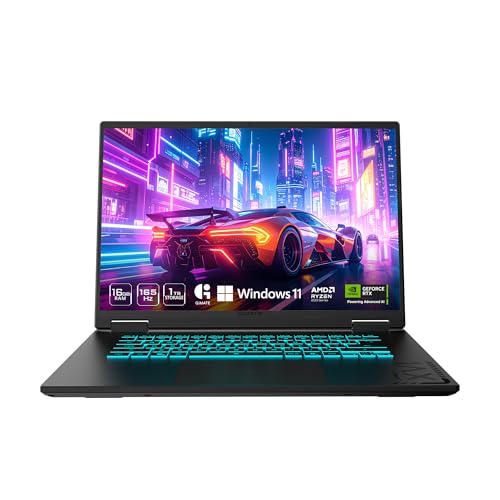 GIGABYTE   Gaming A16 Gaming Laptop   165Hz 1920x1200 WUXGA   NVIDIA GeForce RTX 5060   AMD Ryzen 7 260 1TB SSD with 16GB DDR5 RAM   Windows 11 Home AD Gaming A16 3VHK3US894SH