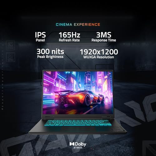 GIGABYTE   Gaming A16 Gaming Laptop   165Hz 1920x1200 WUXGA   NVIDIA GeForce RTX 5060   AMD Ryzen 7 260 1TB SSD with 16GB DDR5 RAM   Windows 11 Home AD Gaming A16 3VHK3US894SH