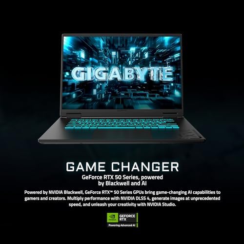 GIGABYTE   Gaming A16 PRO Gaming Laptop   165Hz 2560x1600 WQXGA   NVIDIA GeForce RTX 5080   Intel Core Ultra 7 240H   1TB SSD with 32GB LPDDR5X RAM   Windows 11 Home  Gaming A16 PRO DYHG5USCC4SH 