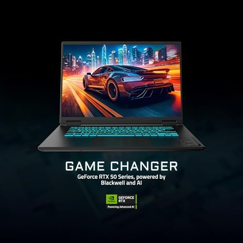 GIGABYTE   Gaming A16 Gaming Laptop   165Hz 1920x1200 WUXGA   NVIDIA GeForce RTX 5050   Intel i7 13620H   512GB SSD with 16GB DDR5 RAM   Windows 11 Home AD Gaming A16 CTHI3US894SH