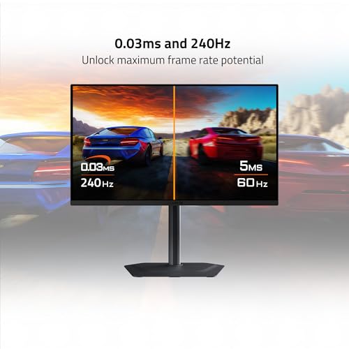 GIGABYTE   MO27Q2 27 QD OLED Gaming Monitor   QHD 2560x1440 240Hz   0 03ms GTG   AMD FreeSync Premium Pro   Type C KVM   HDMI  DP   Height Adjustable   Black